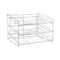 Organize It All Chrome Deluxe 3 Tier Can Storage Rack